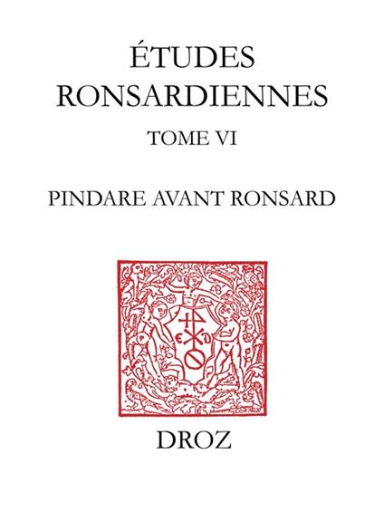 Pindare avant Ronsard