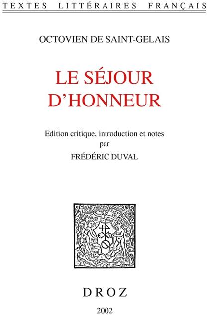 Le Séjour d'honneur