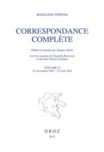 Correspondance complète. Volume VI