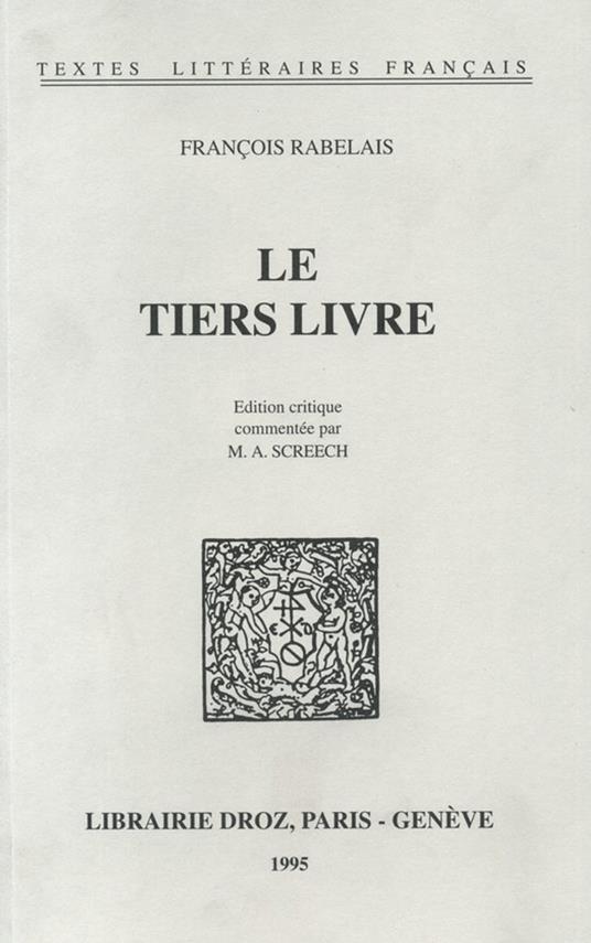 Le Tiers Livre