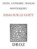 Essai sur le goût