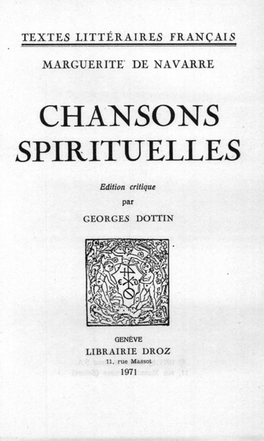 Chansons spirituelles