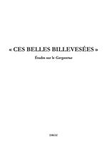 Ces belles billevesées. Etudes sur le Gargantua