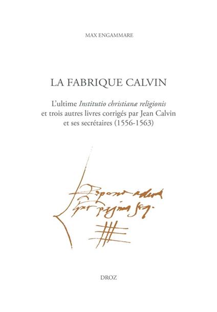 La Fabrique Calvin