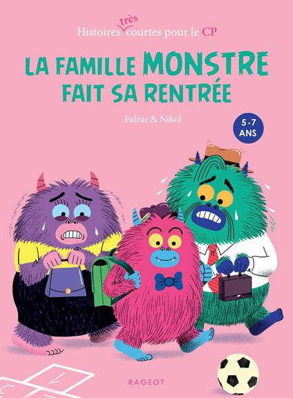 La famille Monstre fait sa rentrée - Falzar,Nikol - ebook