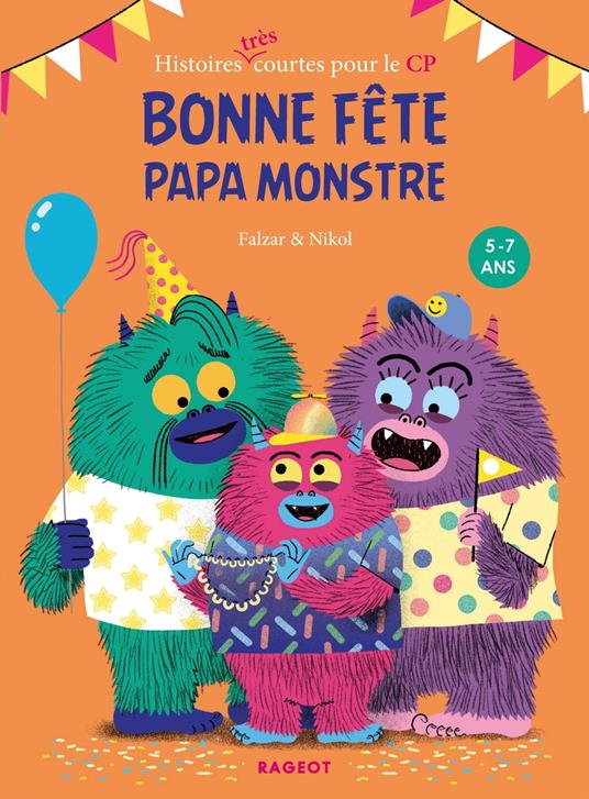 Bonne fête papa Monstre ! - Falzar - ebook