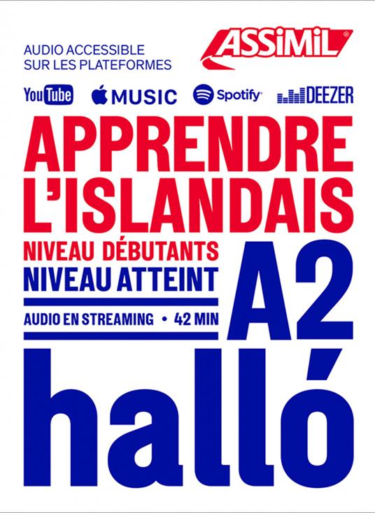 Apprendre l'islandais. Niveau A2. Con File audio online - Kristin Jonsdottir - copertina