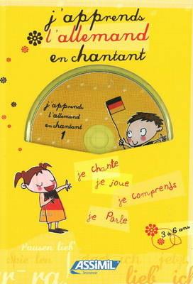 J'apprends l'allemand en chantant. Con CD Audio - M. Deruelles,Jean-François Leroux,Jeanette Loric - copertina