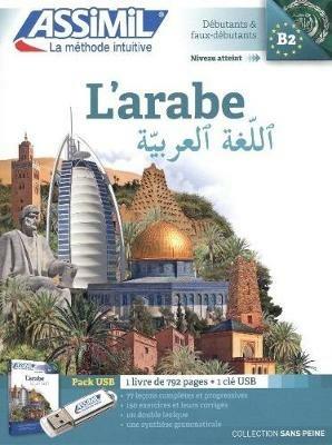 L'arabe. Con USB formato MP3 - Dominique Halbout,Jean-Jacques Schmidt - copertina