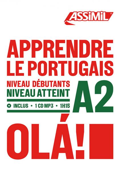 Apprendre le portugais. Niveau Atteint A2. Con CD-ROM - Ana Braz - copertina