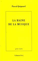 La Haine de la musique