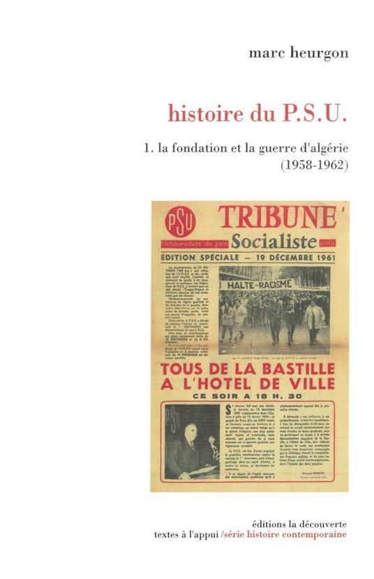 Histoire du P.S.U