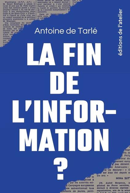 La fin de l'information