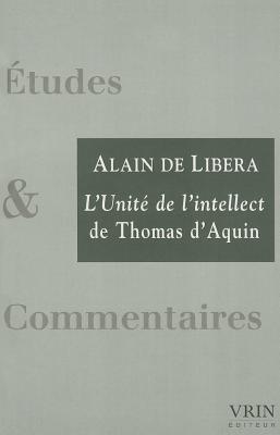 L'Unite de L'Intellect - Alain de Libera - cover