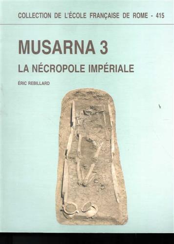 Musarna 3. La nécropole impériale - copertina