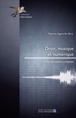 Droit, musique et numérique