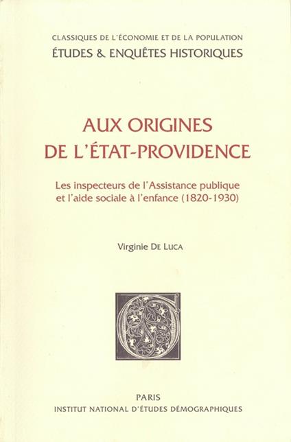 Aux origines de l'État-providence