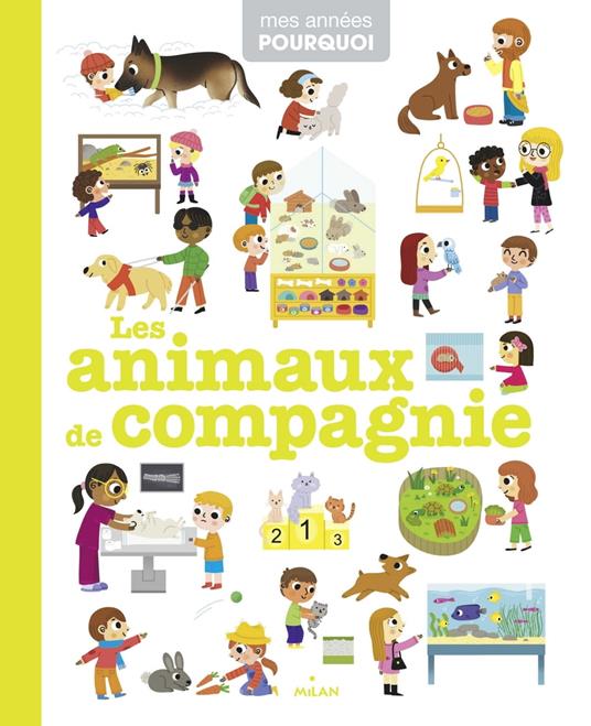 Les animaux de compagnie - Pascale Hédelin,Collectif d'illustrateurs - ebook