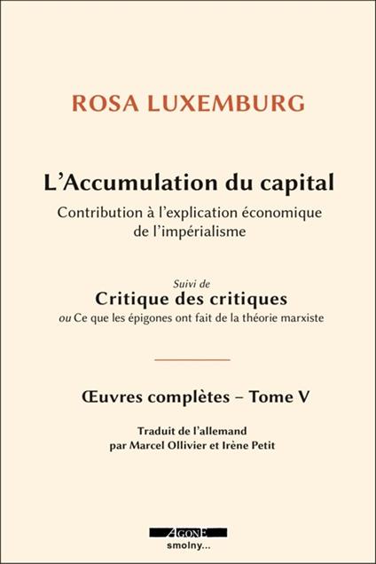 L'accumulation du capital