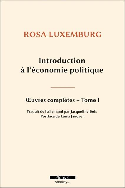 Introduction à l'économie politique