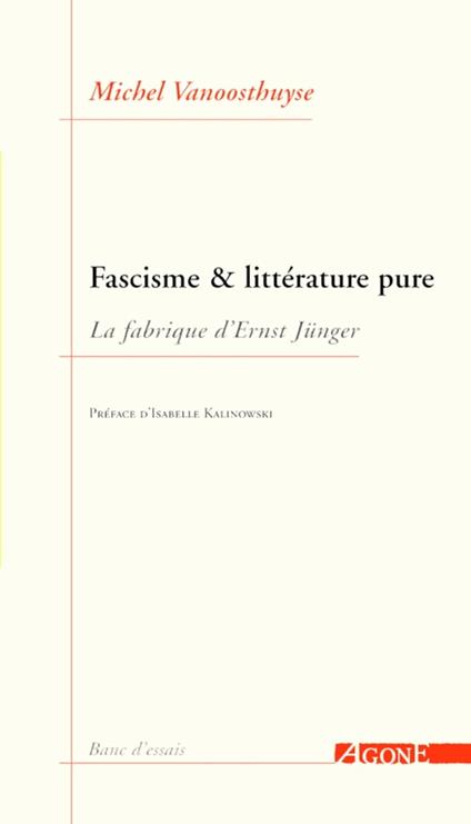 Fascisme et littérature pure