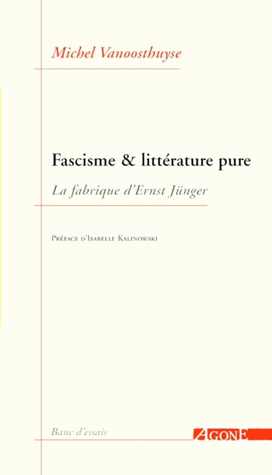 Fascisme et littérature pure