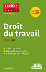 Droit du travail - Licence, Master - Édition 2023