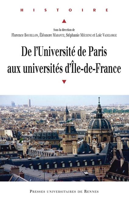 De l'université de Paris aux universités d'Île-de-France