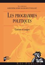 Les programmes politiques