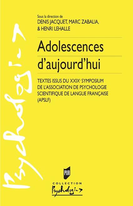 Adolescences d'aujourd'hui