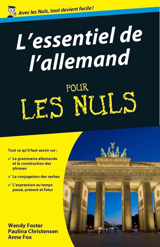 L'essentiel de l'Allemand pour les nuls