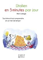 Le petit livre de - L'Italien en 5 minutes par jour