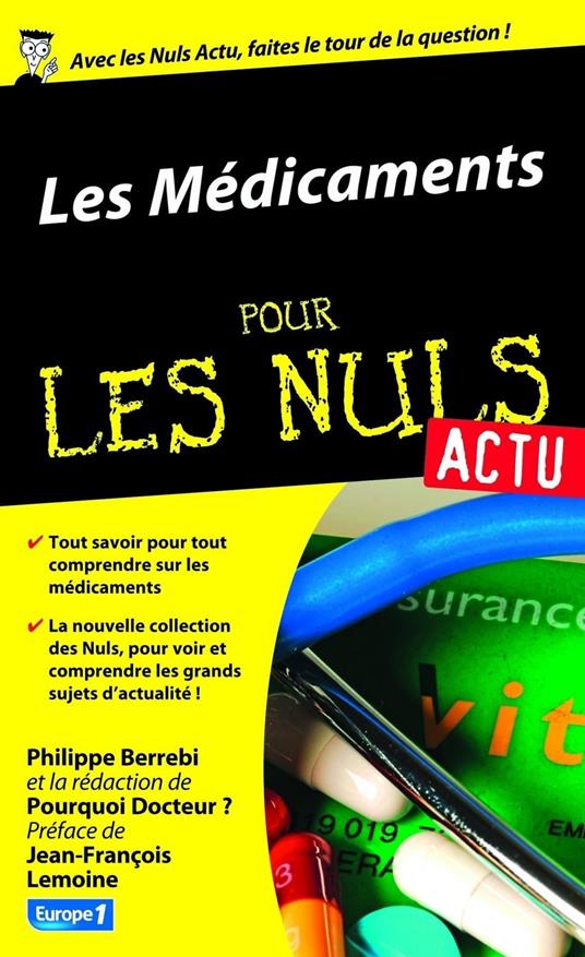 Les médicaments pour les nuls Actu