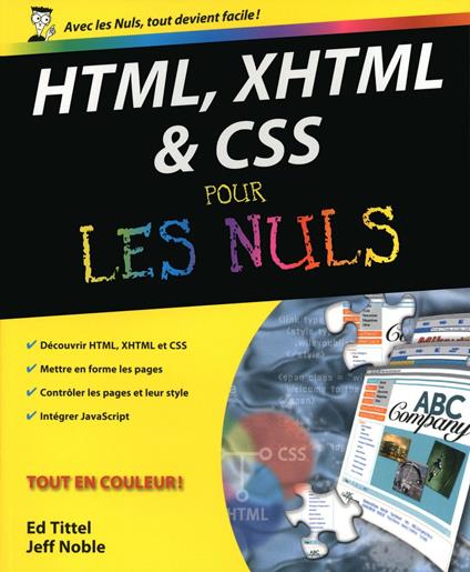 HTML, XHTML & CSS pour les nuls