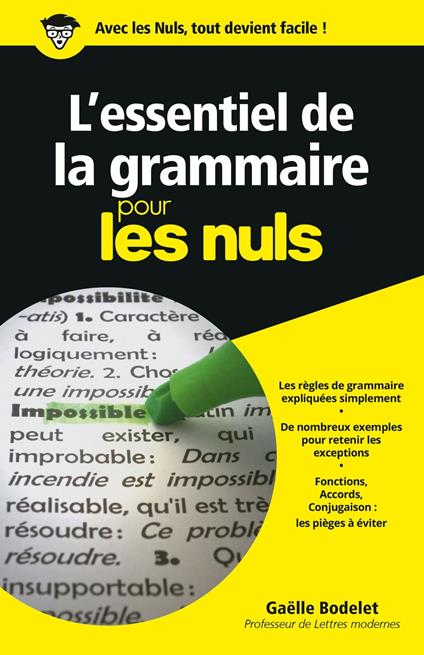 L'essentiel de la grammaire Pour les Nuls