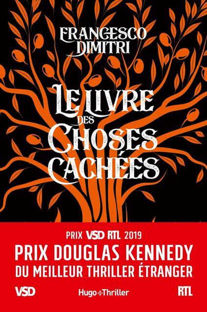 Le livre des choses cachées - Prix Douglas Kennedy du meilleur thriller étranger VSD et RTL 2019