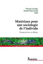 Matériaux pour une sociologie de l'individu