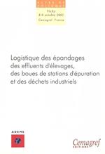 Logistique des épandages des effluents d'élevage, des boues de stations d'épuration et des déchets industriels