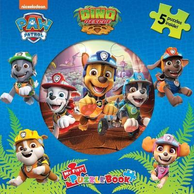 Paw Patrol: Dino Rescue - My First Puzzle Book: Jigsaw Book for Kids Children Toddlers Ages 3+ - Phidal Publishing - cover