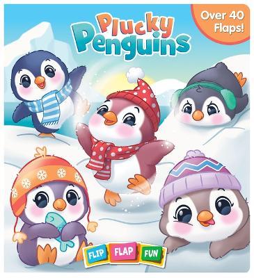 Plucky Penguins Flip Flap Fun Book - cover