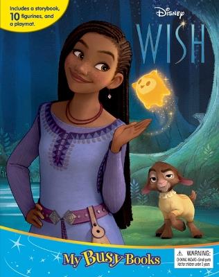 Disney Wish: My Busy Books: With Storybook, 10 Figurines and a Playmat - Phidal Publishing - cover