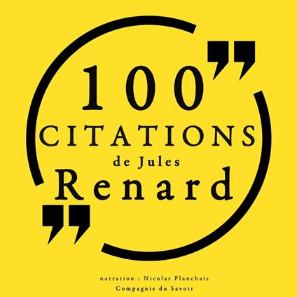 100 citations de Jules Renard