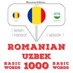 Uzbeci - Romania: 1000 de cuvinte de baza