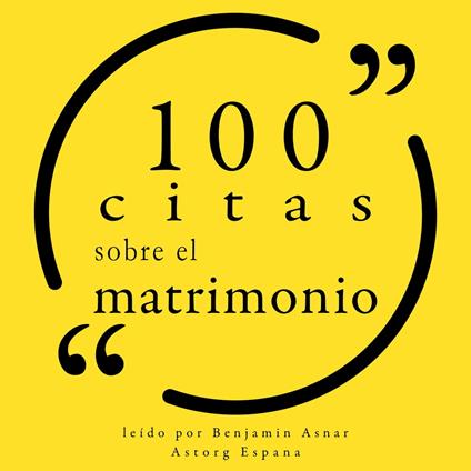 100 citas sobre el matrimonio