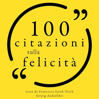 100 citazioni sulla felicità