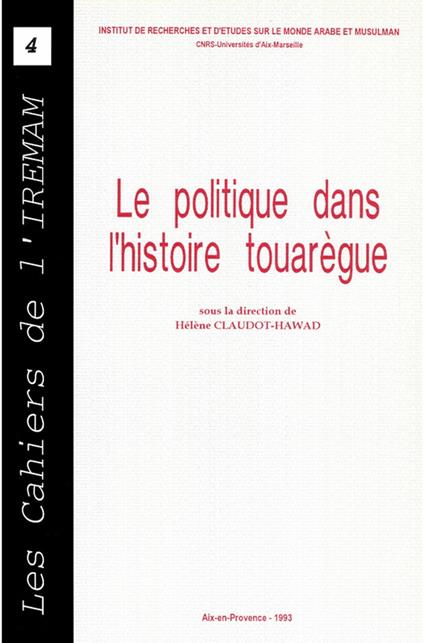 Le politique dans l'histoire touarègue