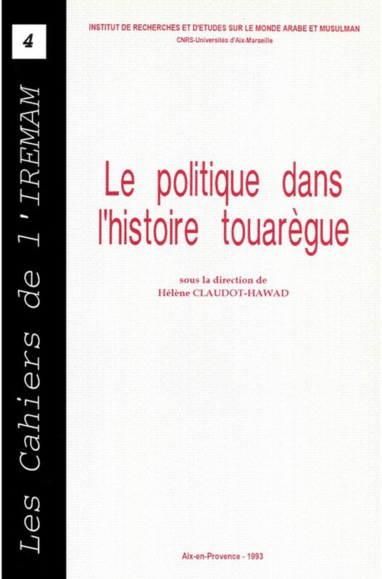 Le politique dans l'histoire touarègue