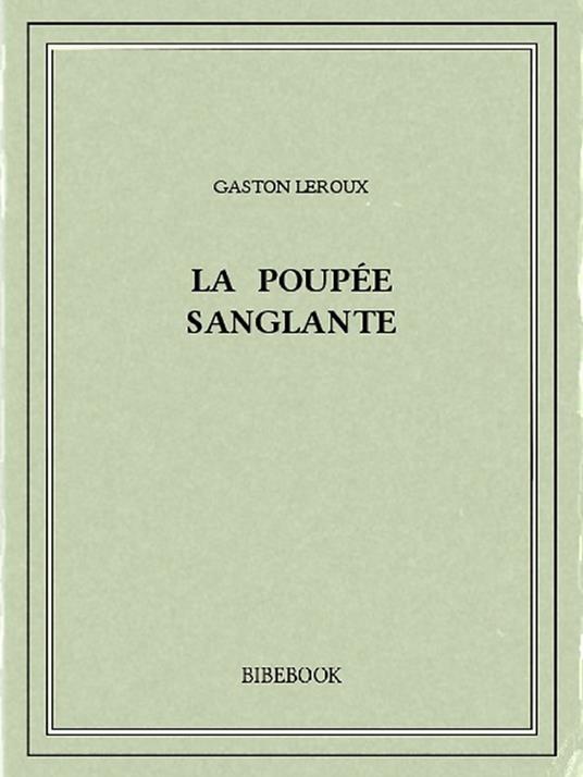 La poupée sanglante