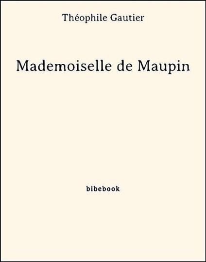 Mademoiselle de Maupin