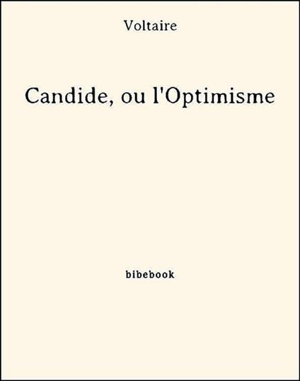 Candide, ou l'Optimisme